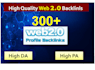 do manual web 2 0 profile seo high da backlink building