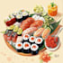 draw food illustration in colour pencil in the procreate