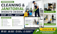design a cleaning company website for more bookings and customers