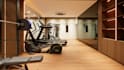 design a modern  3d home gym interior
