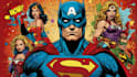 draw comic superhero pop art portraits