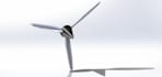 do professional 3d model of an aircraft propeller blade