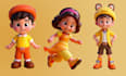 create professional 3d custom cartoon character modeling