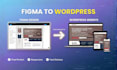 convert figma, PSD, xd, HTML or PDF to wordpress elementor pro pixel perfect