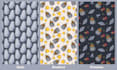 create seamless repeat patterns for textiles, fabric prints, packaging, and wall