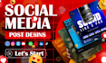 design creative social media advertisement posts for instagram and facebook ads