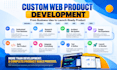 build website design, website development as a full stack developer
