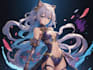 draw anime and game style characters art