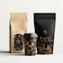 custom coffee packaging, bag, label and pouch design