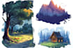 draw environmental concept art and illustrations 4k VIP premium quality