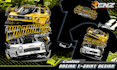 draw a custom design for drag, dirt, asphalt car