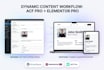 develop custom dynamic wordpress website with elementor pro and acf pro