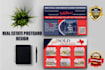 do real estate postcard, eddm postcard, business postcard