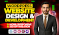 build design redesign ecommerce business website with attractive homepage design