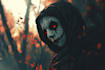 make fantasy horror vampire character art