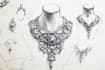 do a quick jewelry sketch design your concept