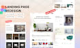 design graphic and UX,UI, landing pages, mobile apps, web redesign
