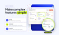 create a saas explainer video with motion graphics and UI animation