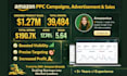setup manage and optimise amazon PPC campaigns amazon fba ppc ads campaign