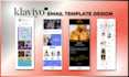 set up klaviyo flows, email template design