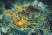 make a high quality fantasy map