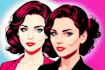 make awesome vector pop art portrait from your photo