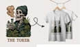 do unique custom typography t shirt design for merchandise
