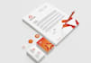 design business card and brand identity