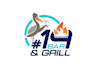 make a bar and grill logo with satisfaction guarantee