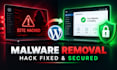 do wordpress malware removal and secure hacked website, database cleanup