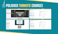 design and create custom thinkific courses and websites