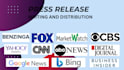 write press release and distribute press release to top media outlet