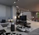 design personalized living room rendering and interior lighting to you request