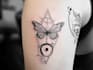 create a neo traditional tattoo design