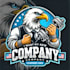 do make eagle mascot logo design with unlimited review