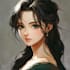 create anime character and portrait