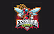 design creative mosquito mascot logo with free source file