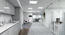 home office interior, workspace model, cgi office room design, revit sketchup