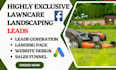 generate lawn care leads landscaping leads snow removal leads sales funnel
