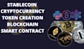 buildup xrp token,sol dex staking,stablecoin creation,smart contract,erc 20token
