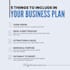 write an investor ready business plan