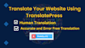 manually translate wordpress website using translatepress