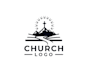 do modern update church logo design