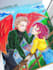 anime style acrylic art