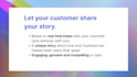 interview your customer and write a case study in dutch