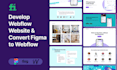 convert figma to webflow website with animations