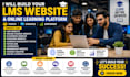 create lms website, online course website and elearning platform