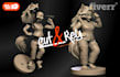 cut and key, articulate, and fixing your model for 3d printing and toy