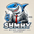 do wonderful shark mascot logo design with express delivery