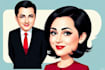 create you political funny cartoon portrait